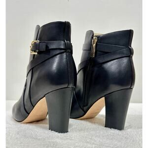 L’Agence Women’s Black Leather Ankle Boots